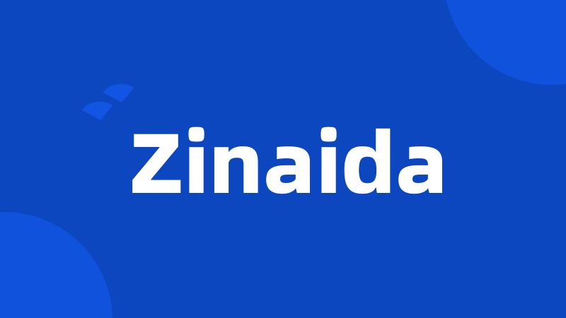 Zinaida