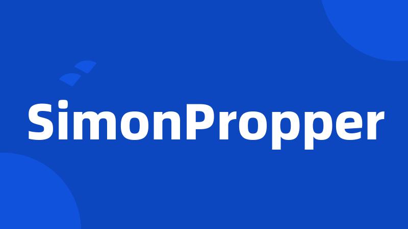 SimonPropper