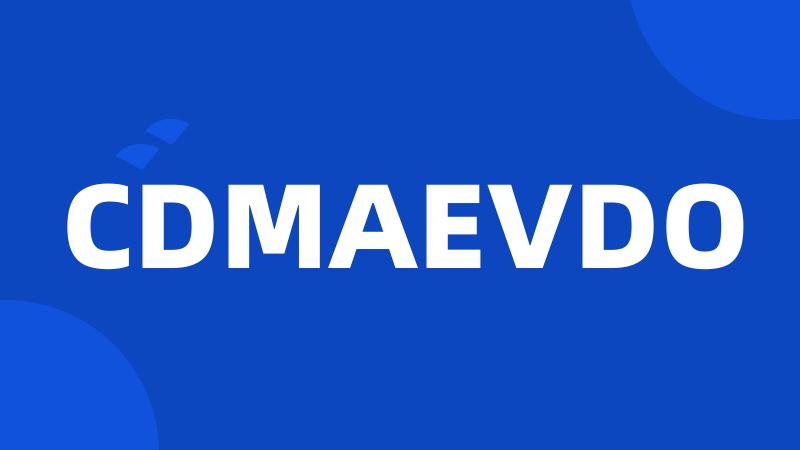 CDMAEVDO