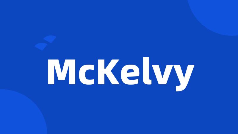 McKelvy