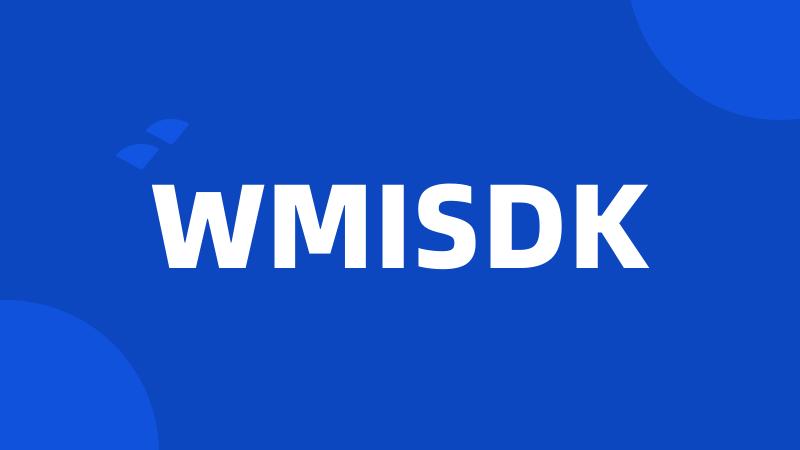 WMISDK