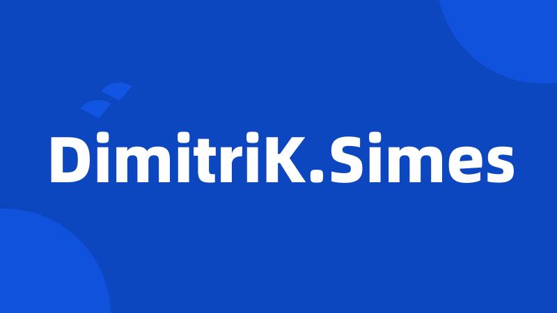 DimitriK.Simes