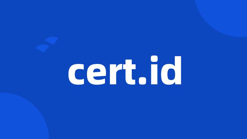 cert.id