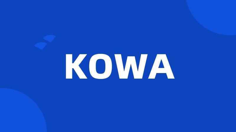 KOWA