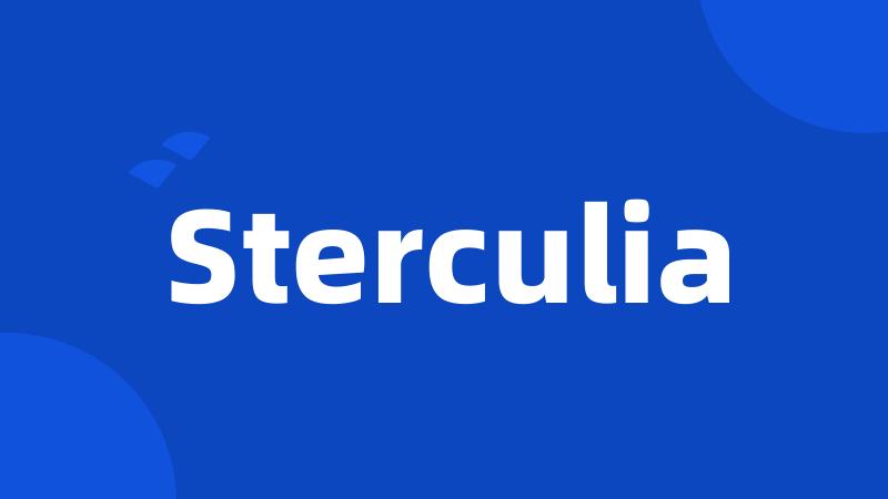 Sterculia