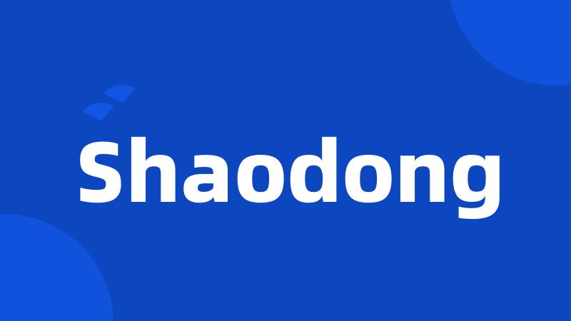 Shaodong