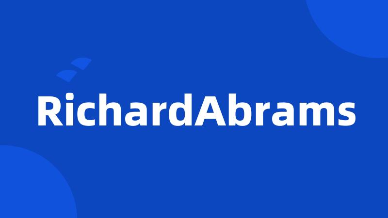 RichardAbrams