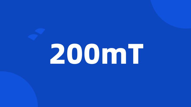 200mT