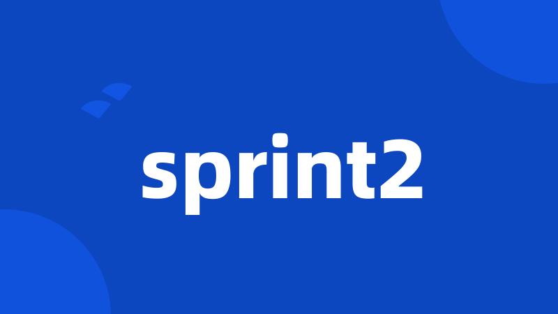 sprint2