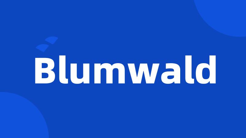 Blumwald