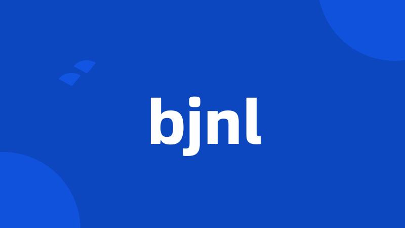 bjnl