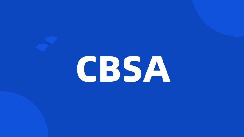 CBSA