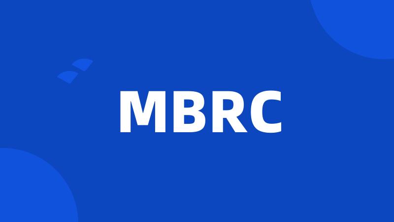 MBRC