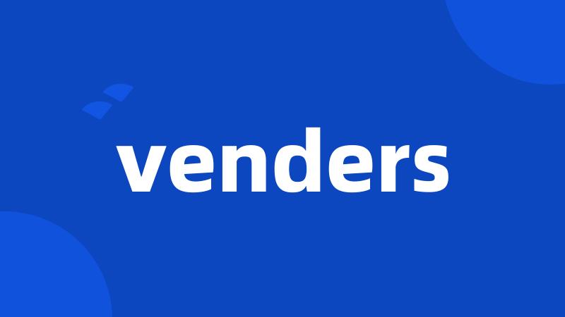 venders