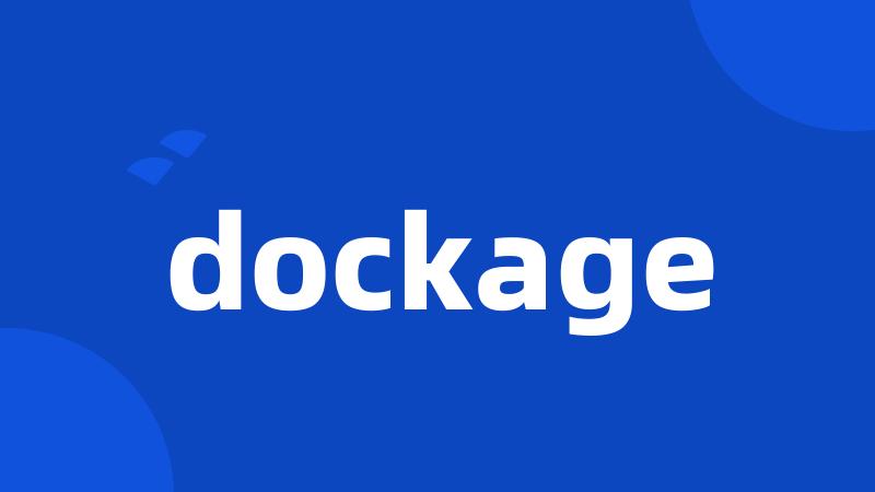 dockage