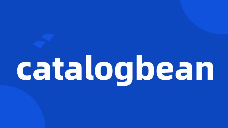 catalogbean