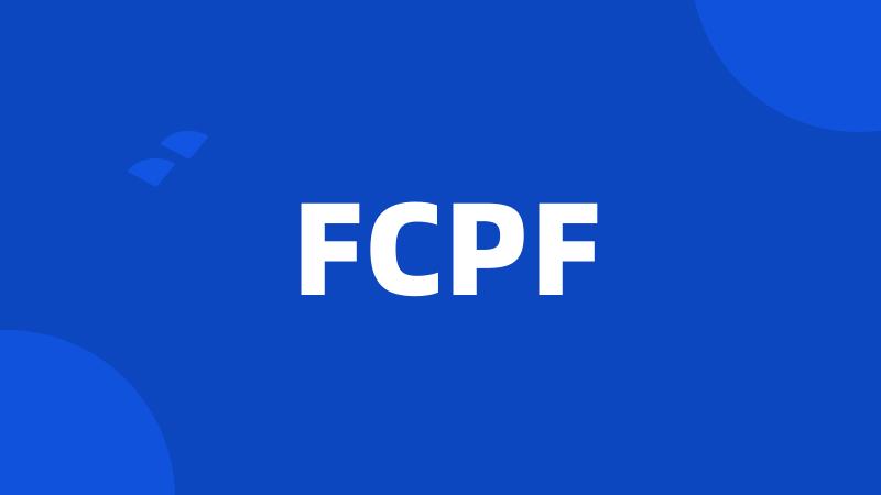 FCPF