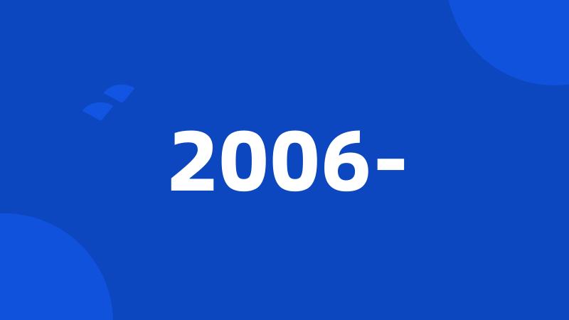 2006-