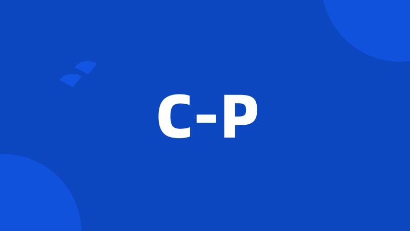 C-P