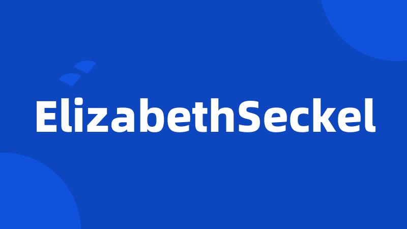 ElizabethSeckel