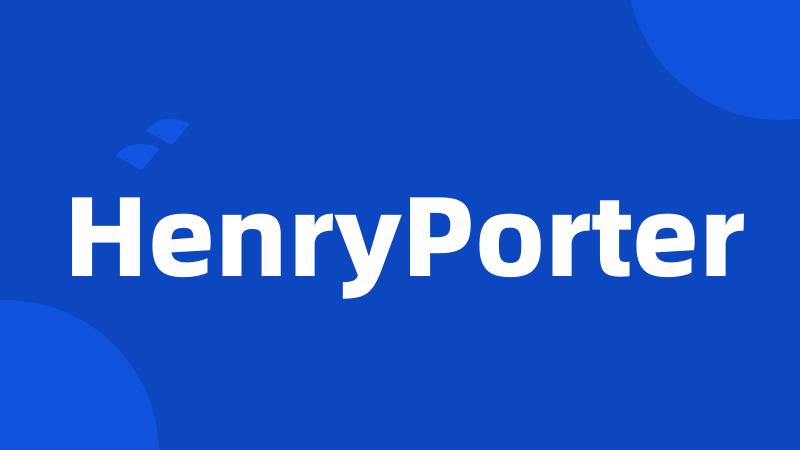 HenryPorter