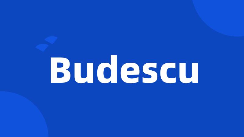 Budescu