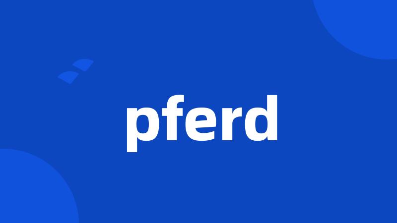 pferd