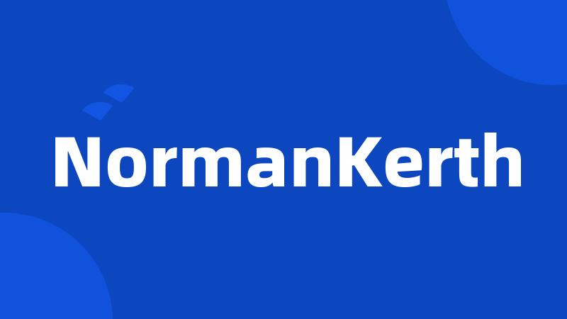 NormanKerth