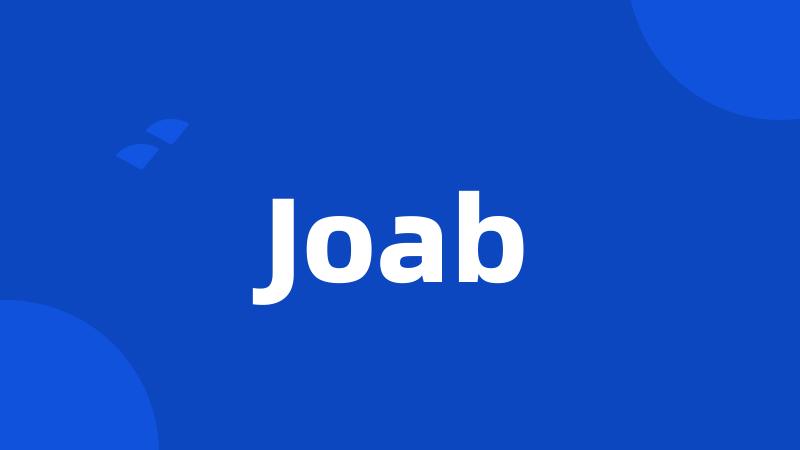 Joab