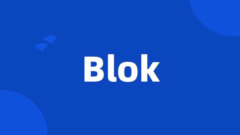 Blok