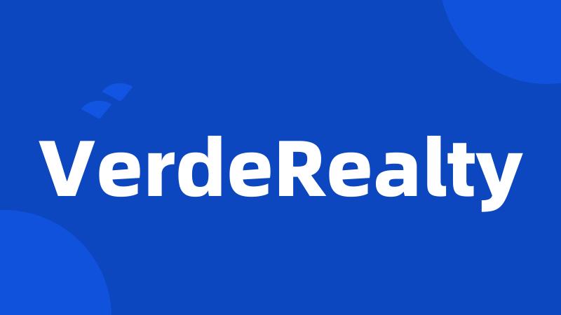 VerdeRealty