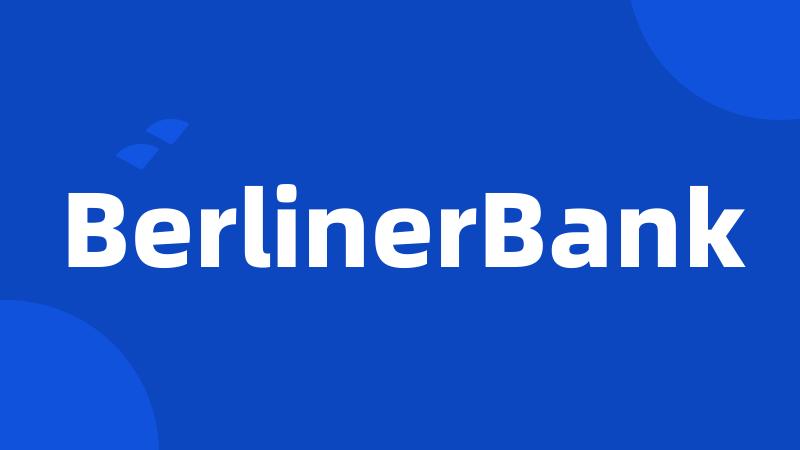 BerlinerBank