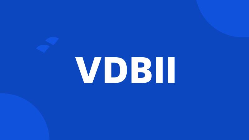 VDBII