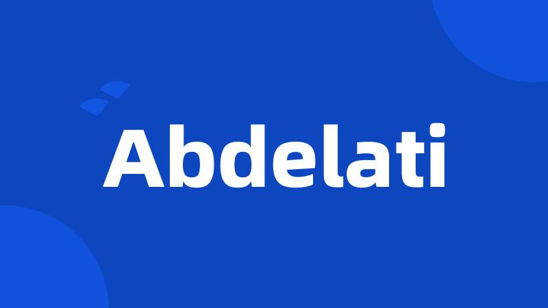 Abdelati