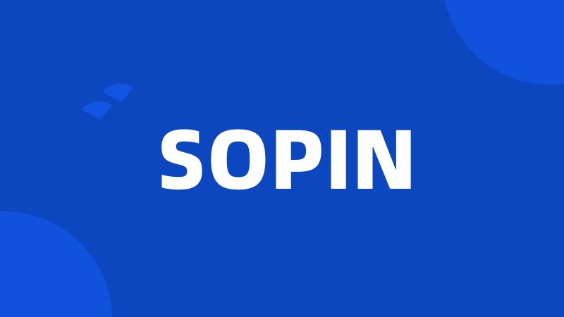 SOPIN