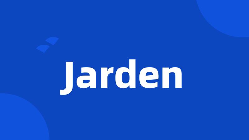 Jarden