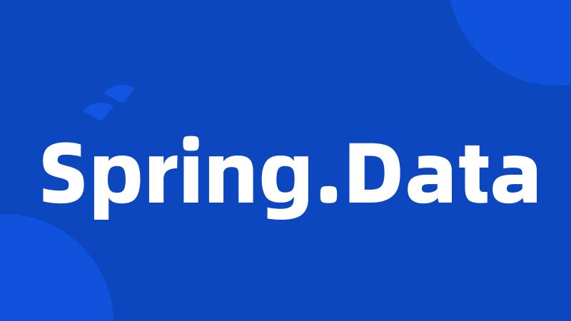 Spring.Data