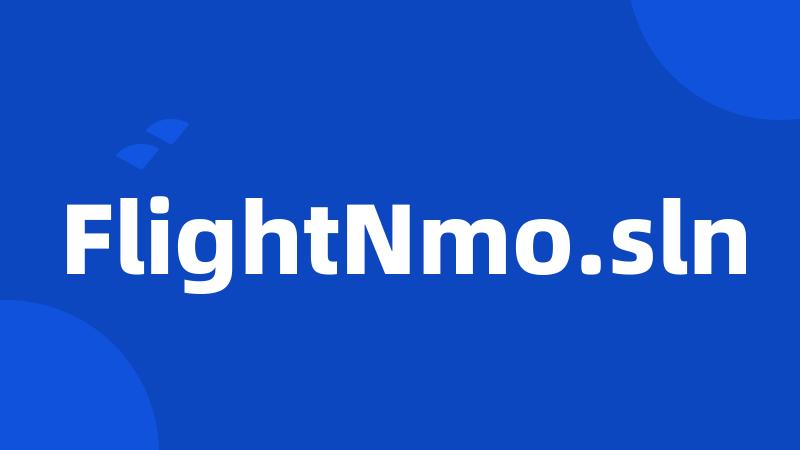 FlightNmo.sln