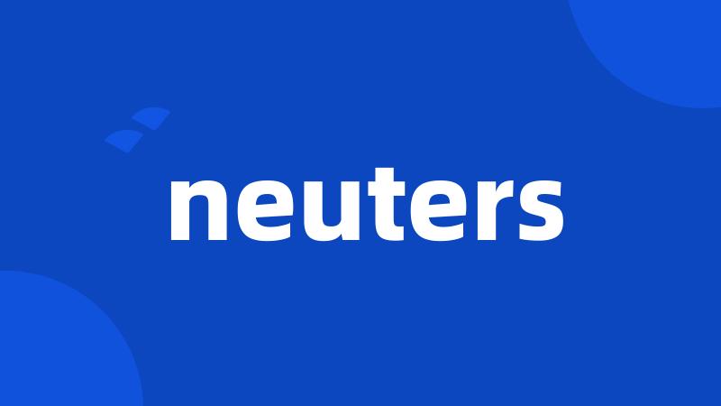 neuters