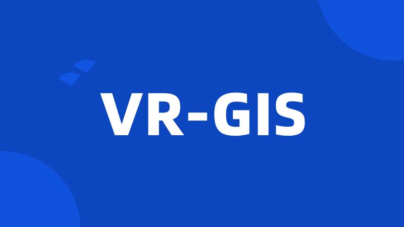 VR-GIS