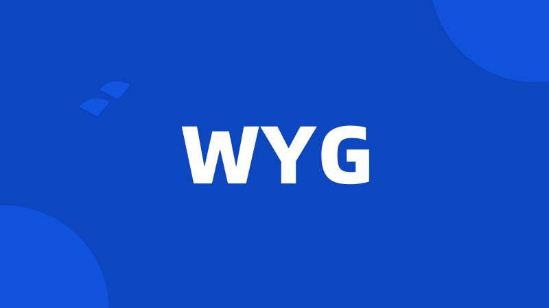 WYG