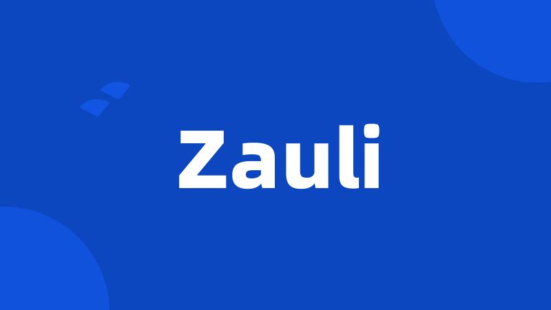 Zauli