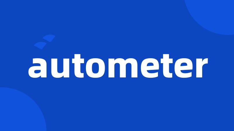 autometer