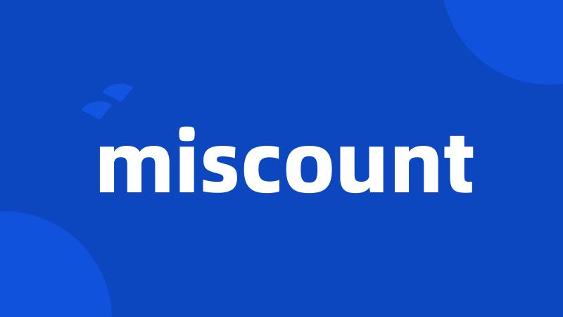 miscount