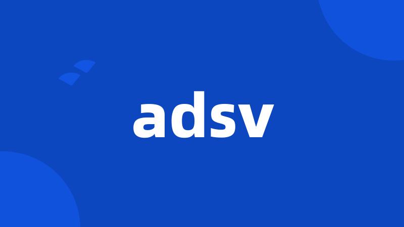 adsv