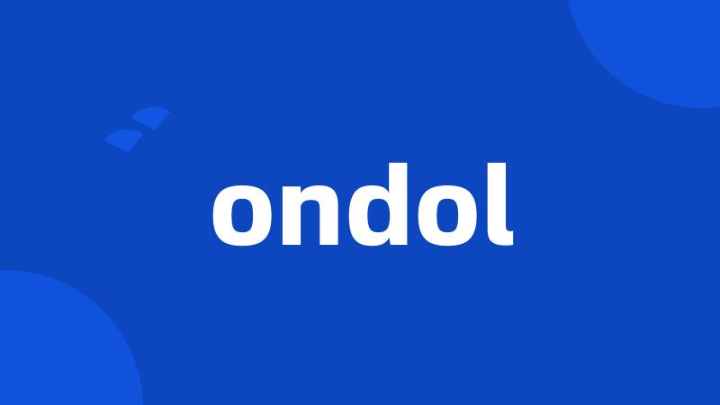 ondol