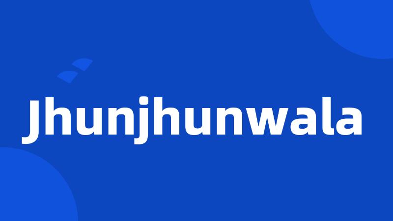 Jhunjhunwala