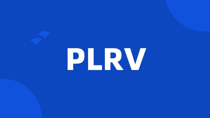 PLRV