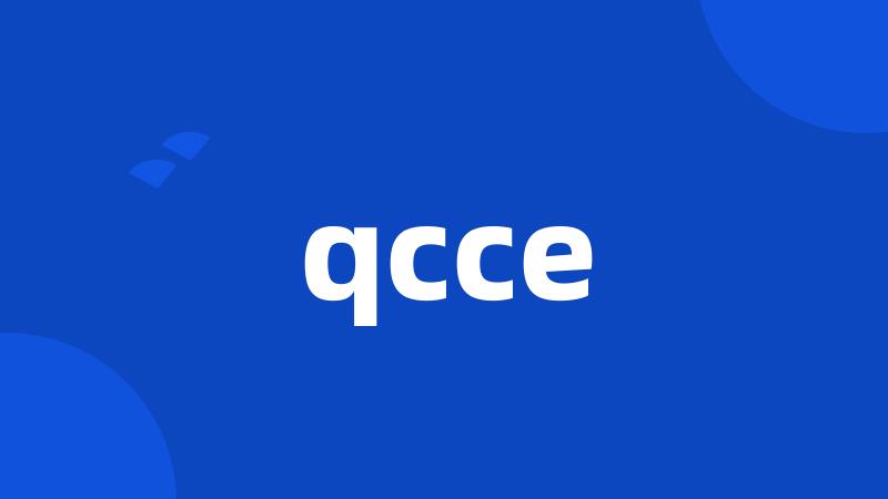 qcce