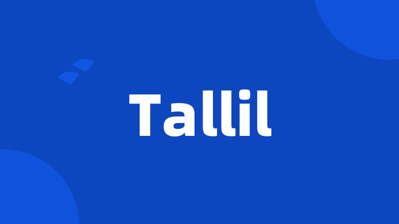 Tallil